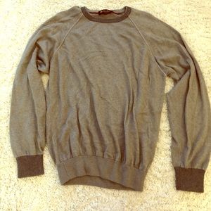 Grayish Brown Silk/Cashmere Loro Piana Sweater